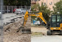 Uklanja se asfalt za novu javnu garažu u centru Banjaluke