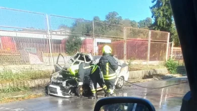 Vatrogasci gase požar kod Banjalučke pivare, automobil izgorio