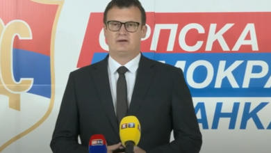 Marinko Božović na konferenciji za medije o radu Vlade Republike Srpske