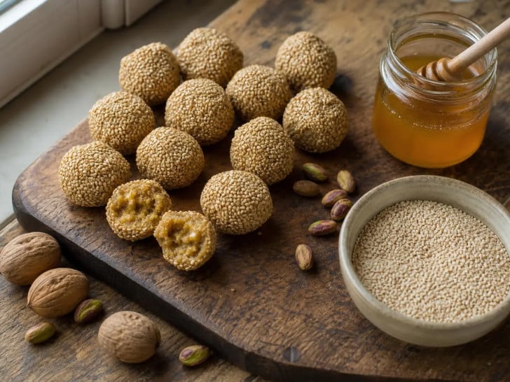 Pasteli od susama i meda bez pečenja: potrebno pet minuta