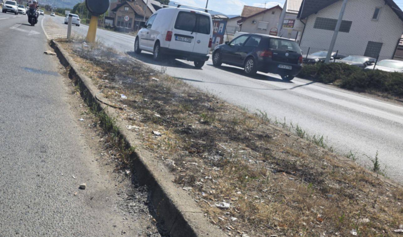 Opušak izazvao požar kod auto-salona Kramar u Lazarevu