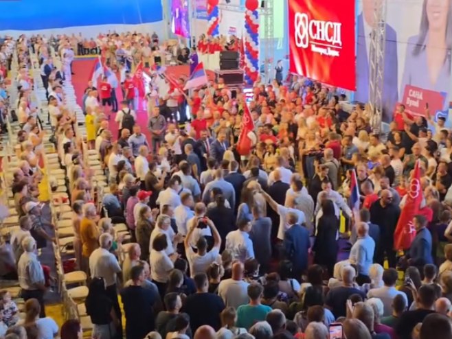 Željka Cvijanović pozvala birače da podrže SNSD