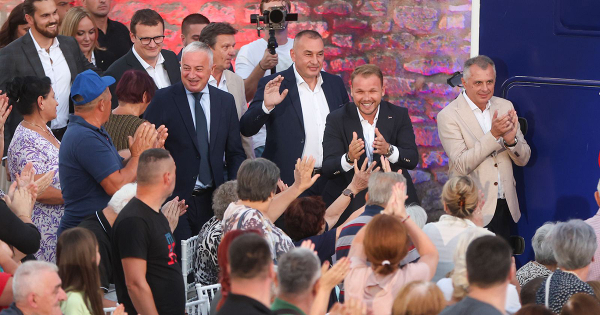 PSS otvorio kampanju na Kastelu: Stanivuković poručio da je budućnost ovdje