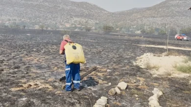 Požar u selu Tuli kod Trebinja ponovo zaprijetio kućama