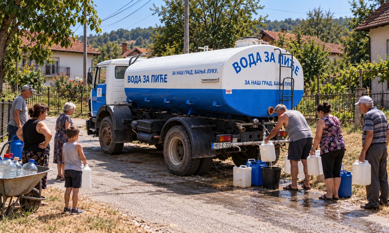 Angažovanje cisterni tokom suše u Banjaluci košta skoro 77.000 KM