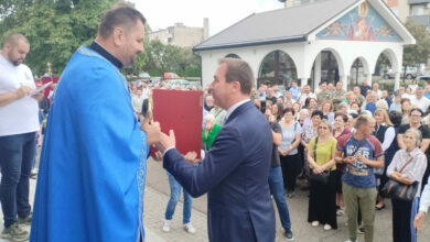 Okupljanje oko svetinja ključno za narod: Selak na slavi u Bijeljini