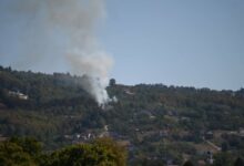 Požar u naselju Česma: Vatrogasci se bore sa vatrom