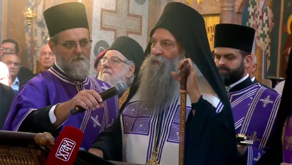 Besjeda patrijarha Porfirija nakon opijela generalu Ratku Mladiću