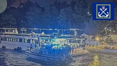 Veliki požar na Braču: Žena životno ugrožena nakon pada sa broda tokom evakuacije
