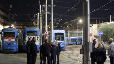 Štrajk u Zagrebu zaustavio tramvaje, autobuse i odvoz smeća