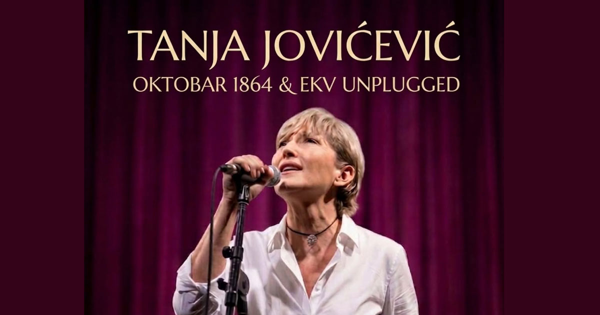 Akustični koncert Tanje Jovićević u Banjaluci: Četiri decenije karijere uz hitove grupa Oktobar 1864 i EKV
