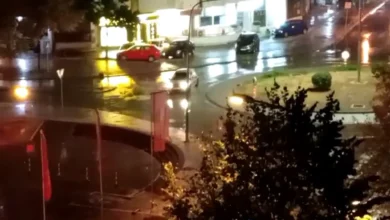 Kiša u Banjaluci donijela osvježenje i oprez za vozače