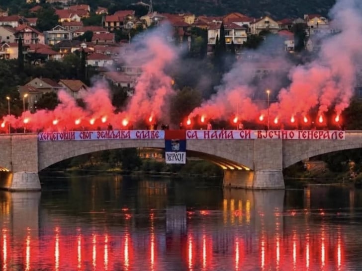 U Trebinju upućen posljednji pozdrav generalu Mladiću