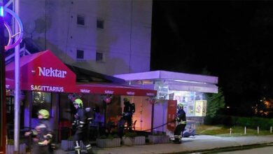 Požar u kafiću i više intervencija vatrogasaca u Banjaluci