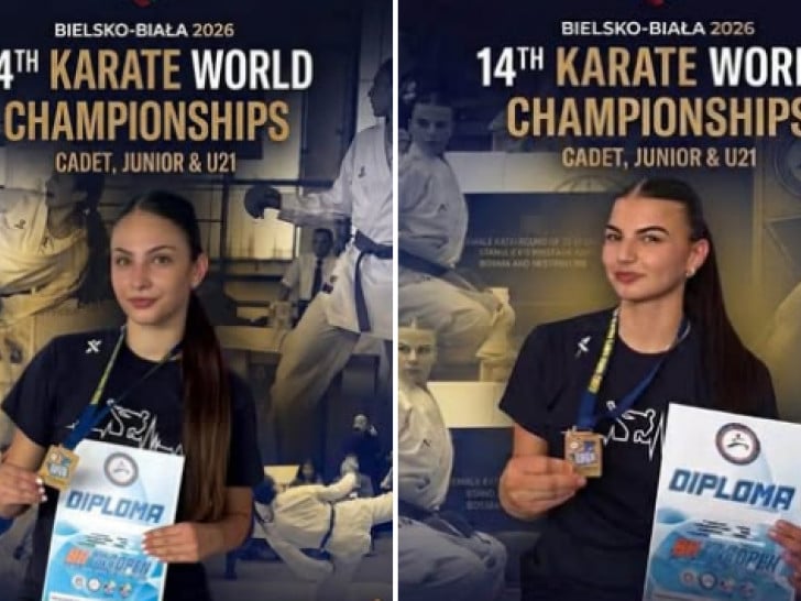Jana Krnetić i Kristina Stanojević idu na Svjetsko prvenstvo u karateu