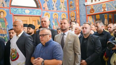 U Modriči osveštan Hram Uspenja Presvete Bogorodice