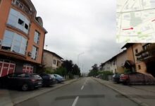 Vjetar oborio stablo na automobile u Ulici Miše Stupara