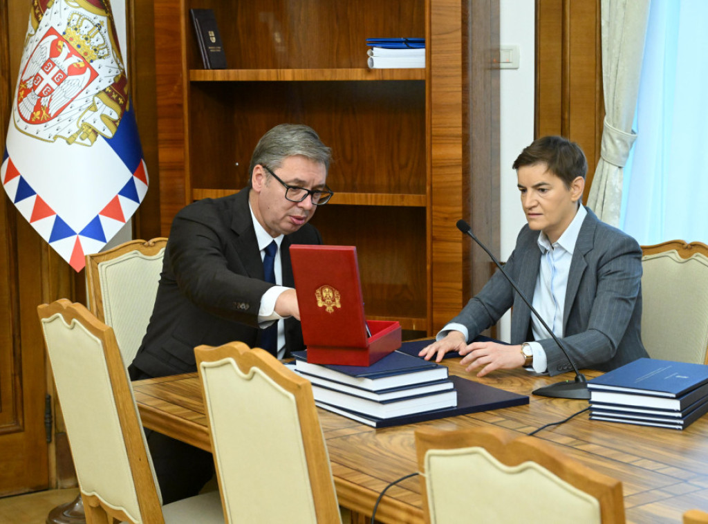 Ana Brnabić preuzela funkciju vršioca dužnosti predsjednika Srbije