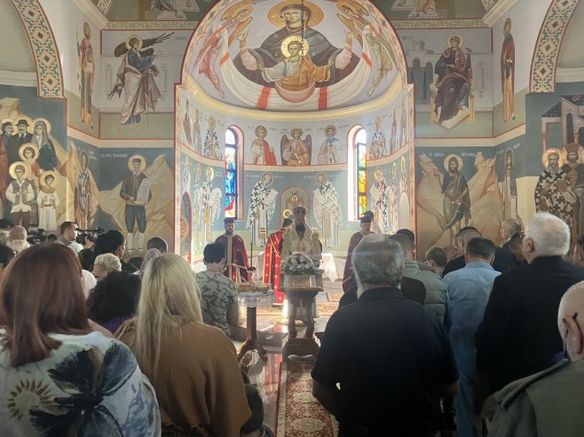 Obilježena slava hrama u Međuvođu kod Kozarske Dubice