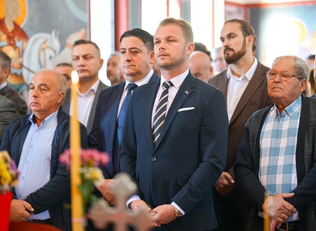 Draško Stanivuković na obilježavanju slave u selu Hase