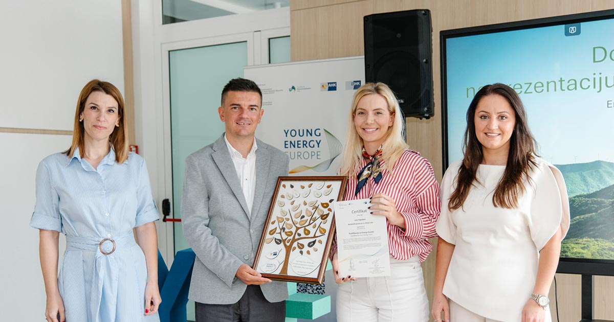 Banjalučka pivara osvojila drugo mjesto na projektu Young Energy Evrope