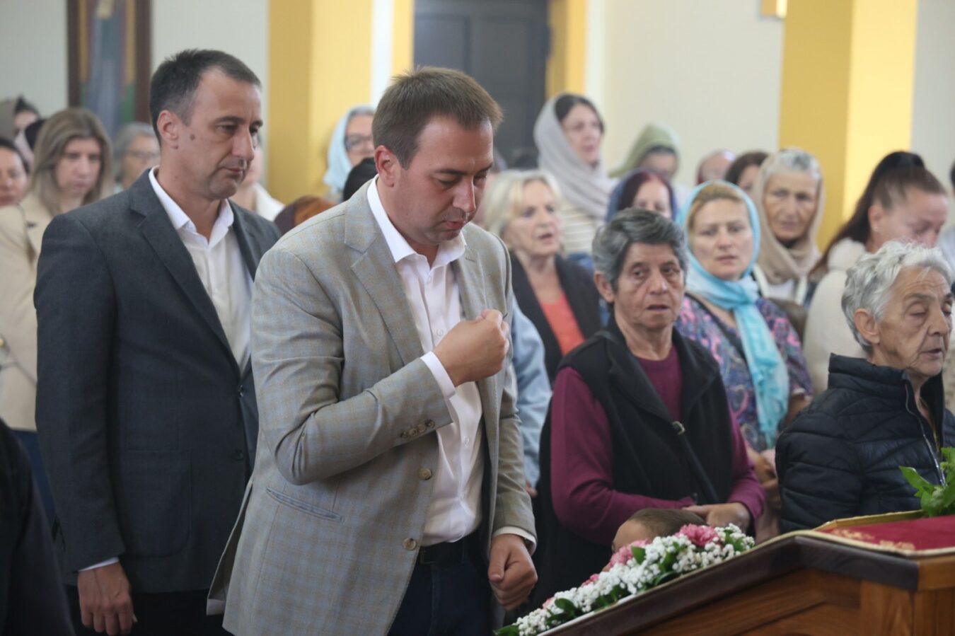 Goran Selak u Šargovcu na liturgiji za Krstovdan