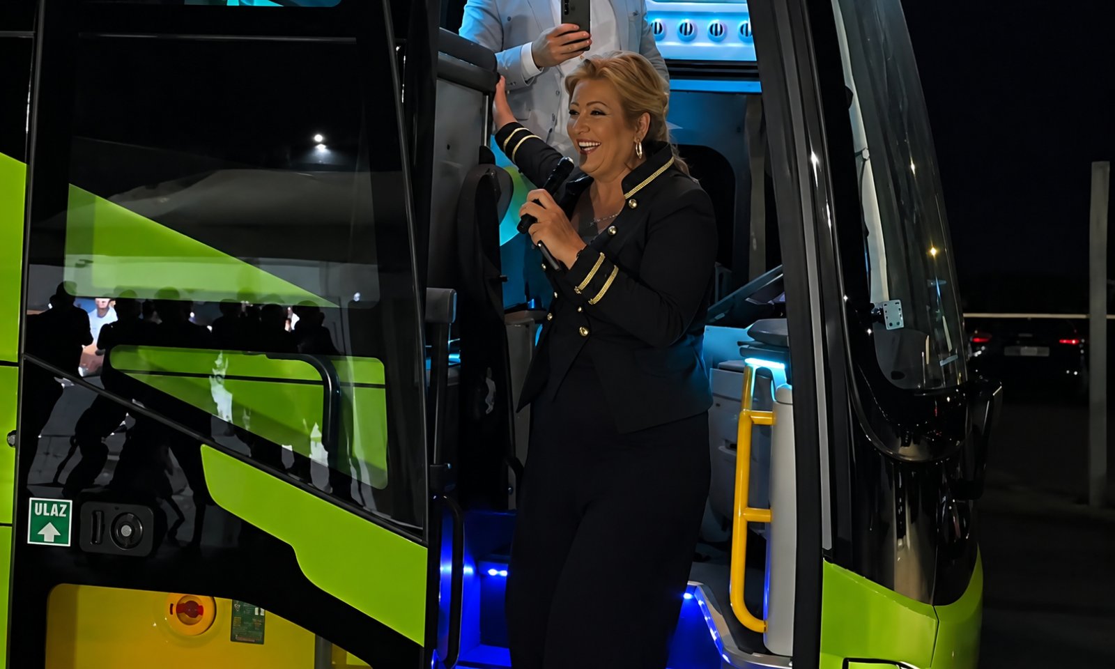 Stanojka Mitrović Ćana autobusom stigla na proslavu u Laktašima