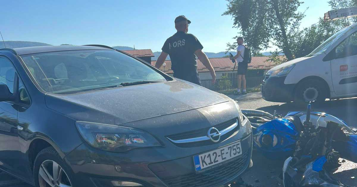 Sudar na nadvožnjaku usporio saobraćaj u Banjaluci
