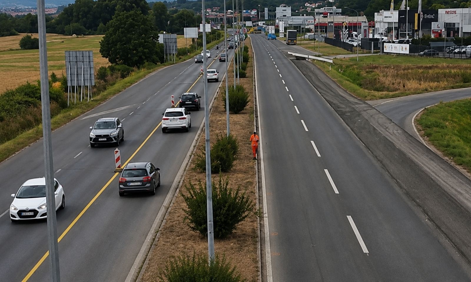 Odgođeni radovi na dionici od Prijedorske petlje do kružnog toka Tulipani