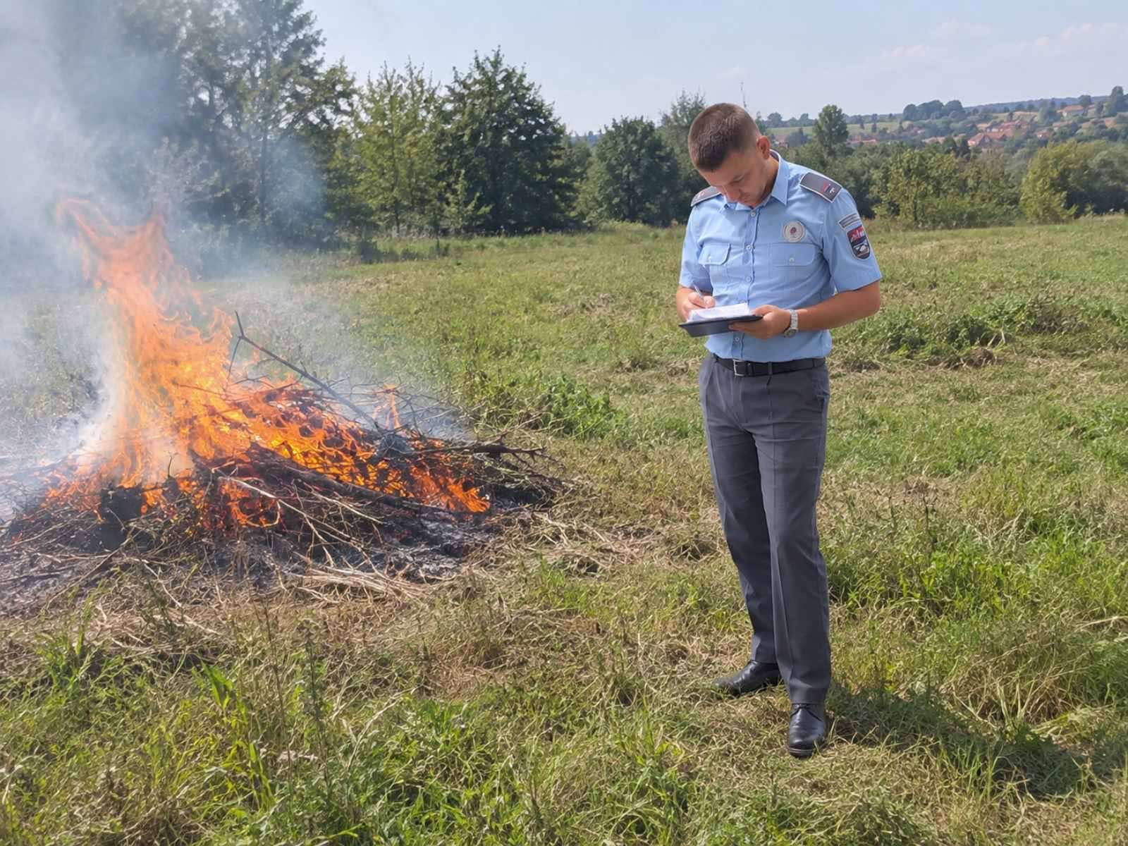 Pojačane kontrole paljenja otpada na području Banjaluke