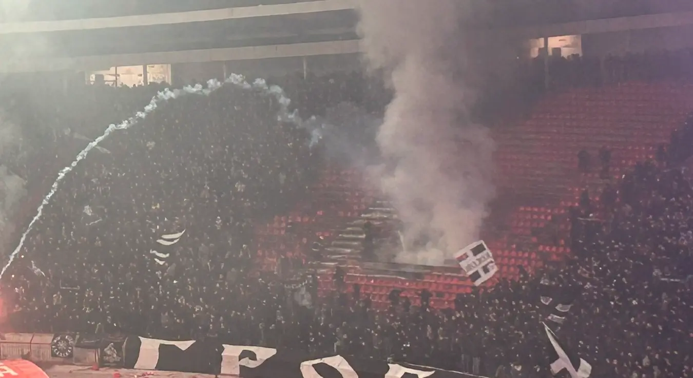 Sukob Delija i Grobara bakljama pred 180. vječiti derbi