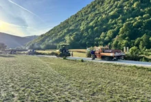 Počelo asfaltiranje puta u Kozici, investicija vrijedna 210.000 KM