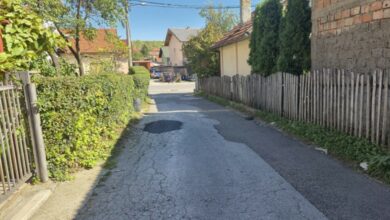 Sanirana rupa na Laušu: Uklonjen panj koji je upozoravao vozače