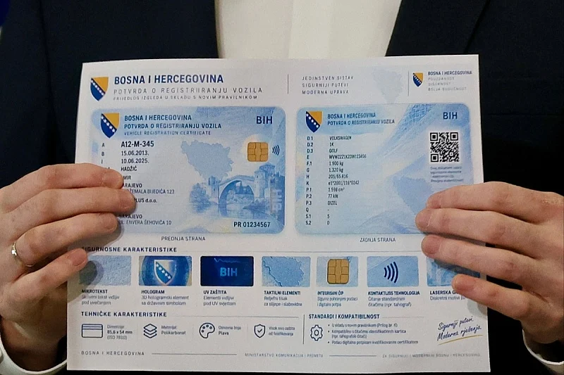 Nova saobraćajna dozvola i ukidanje knjižica: Velike promjene pri registraciji vozila u BiH