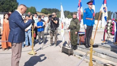 Minić odao počast poginulim borcima Treće sarajevske brigade VRS