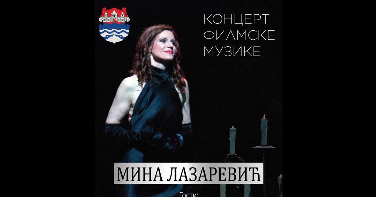Glumica Mina Lazarević priređuje koncert filmske muzike u Banskom dvoru