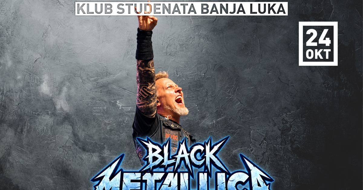 Black Metallica Tribute Band svira 24. oktobra u Banjaluci
