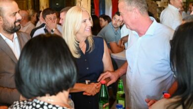 Cvijanović i Minić poručili iz Prijedora: Sigurna izborna pobjeda i stabilnost Srpske