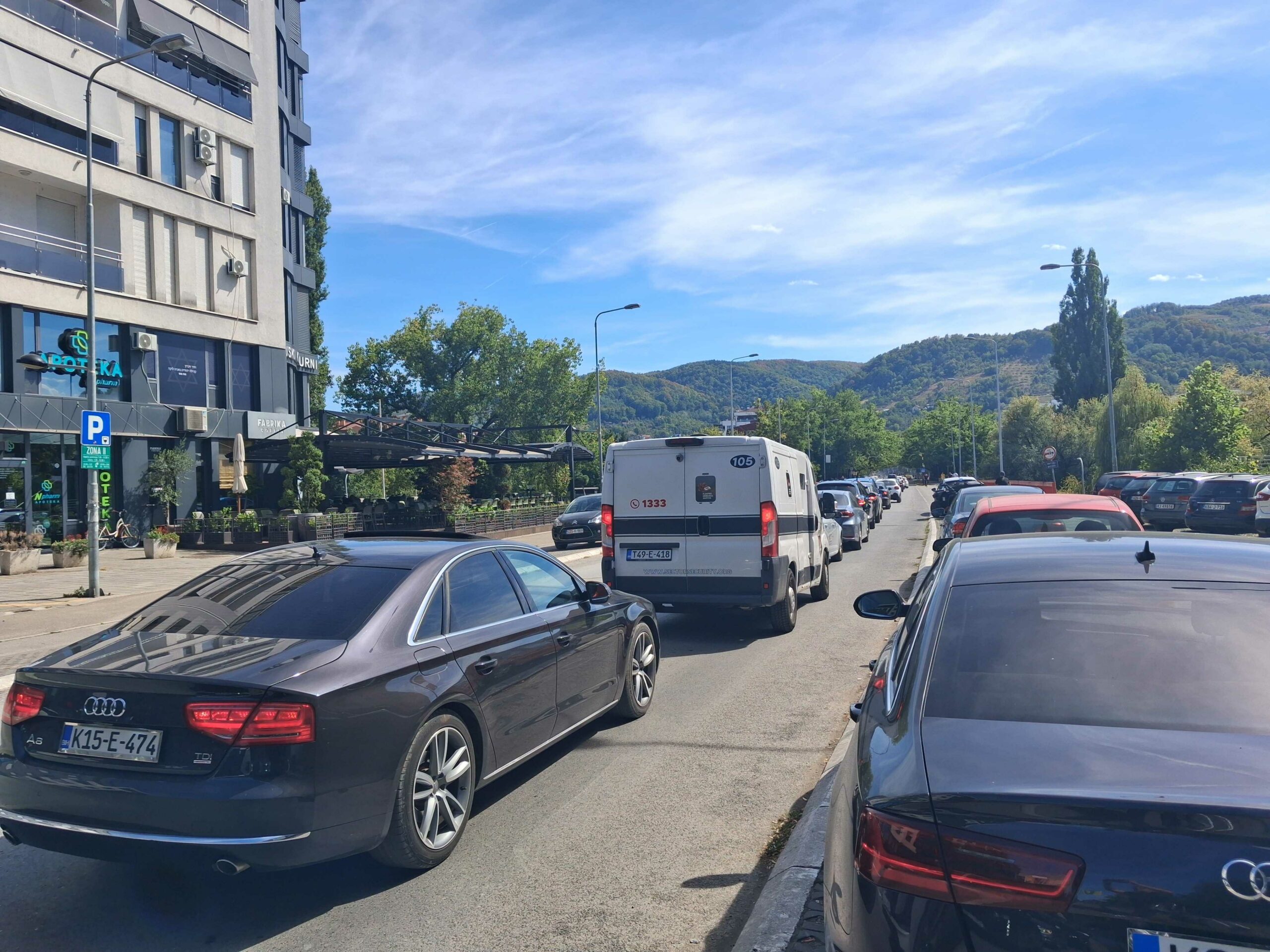 Ogromna kolona od Borika do Starčevice zbog radova na kružnom toku
