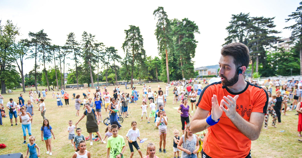 Veliki festival sporta i fitnesa u parku Mladen Stojanović