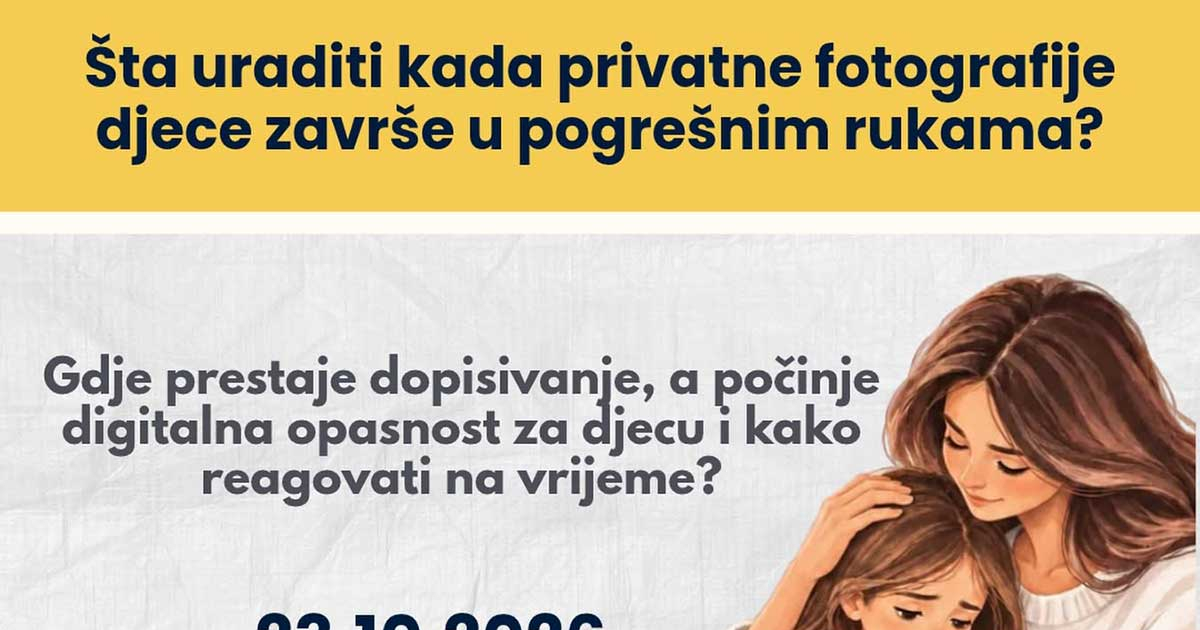 Zaštita djece na internetu: Besplatan vebinar udruženja Nova generacija