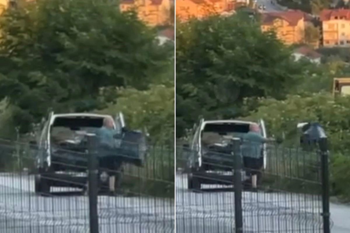 Bahato ponašanje u Drakuliću: Stariji sugrađanin dovozi i baca vreće smeća