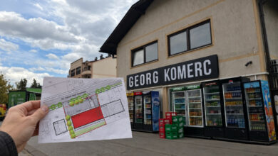 Planirana izgradnja šestospratnice u Obilićevu na lokaciji poznatog diskonta pića