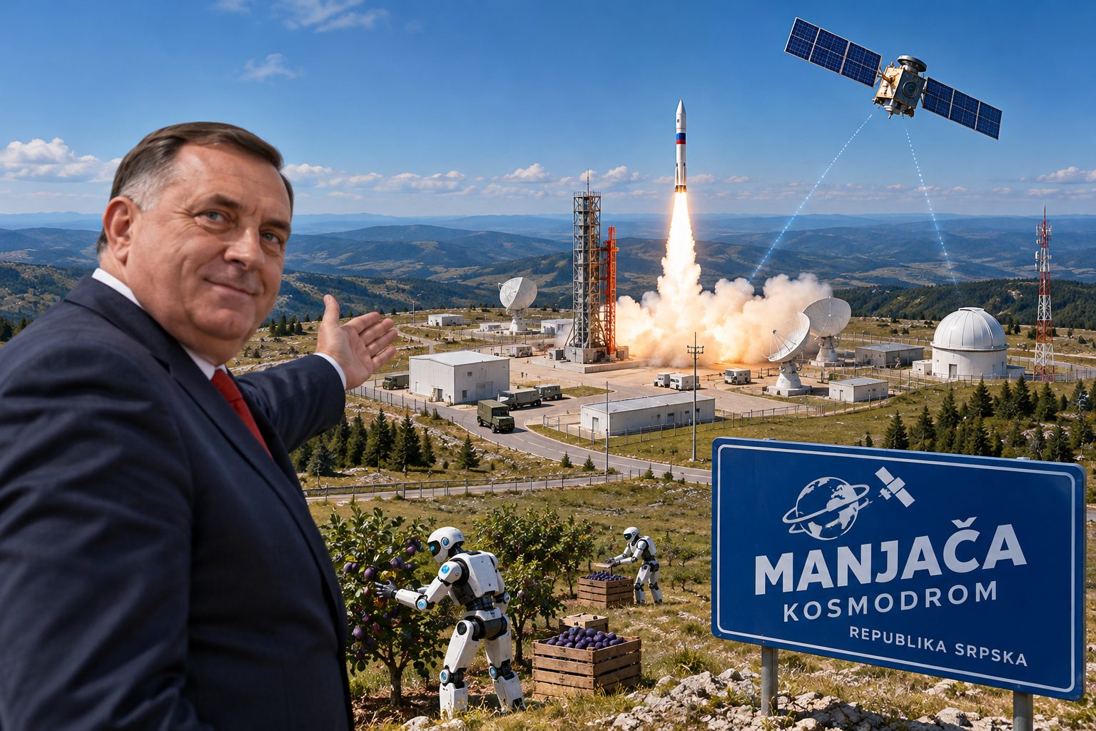 Milorad Dodik o planovima: Kako kosmodrom na Manjači mijenja projekte
