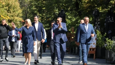 Funkcioneri SNSD-a prošetali centrom Banjaluke dan nakon izbora