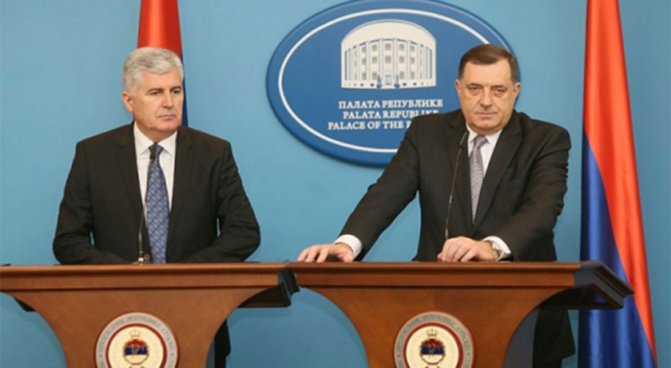 Sastanak lidera u ponedjeljak: Milorad Dodik i Dragan Čović razgovaraju o formiranju vlasti