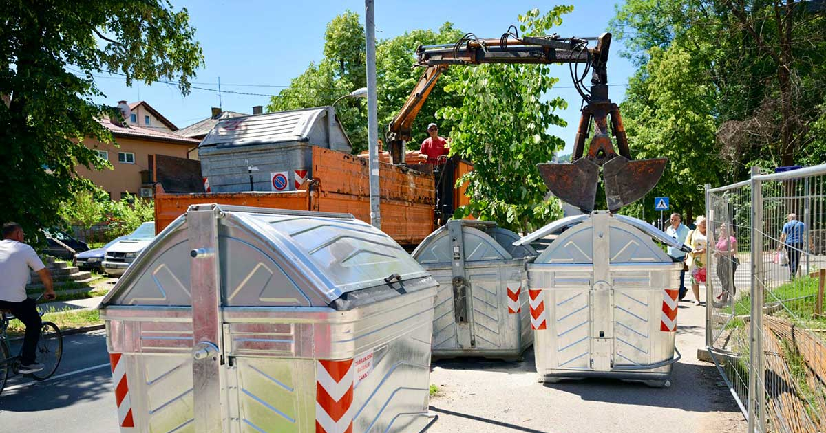 Održavanje javne higijene u punom jeku: Banjaluka dobija nove kontejnere