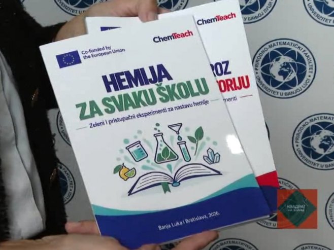 Novi laboratorijski priručnik iz hemije za srednjoškolce na banjalučkom PMF-u