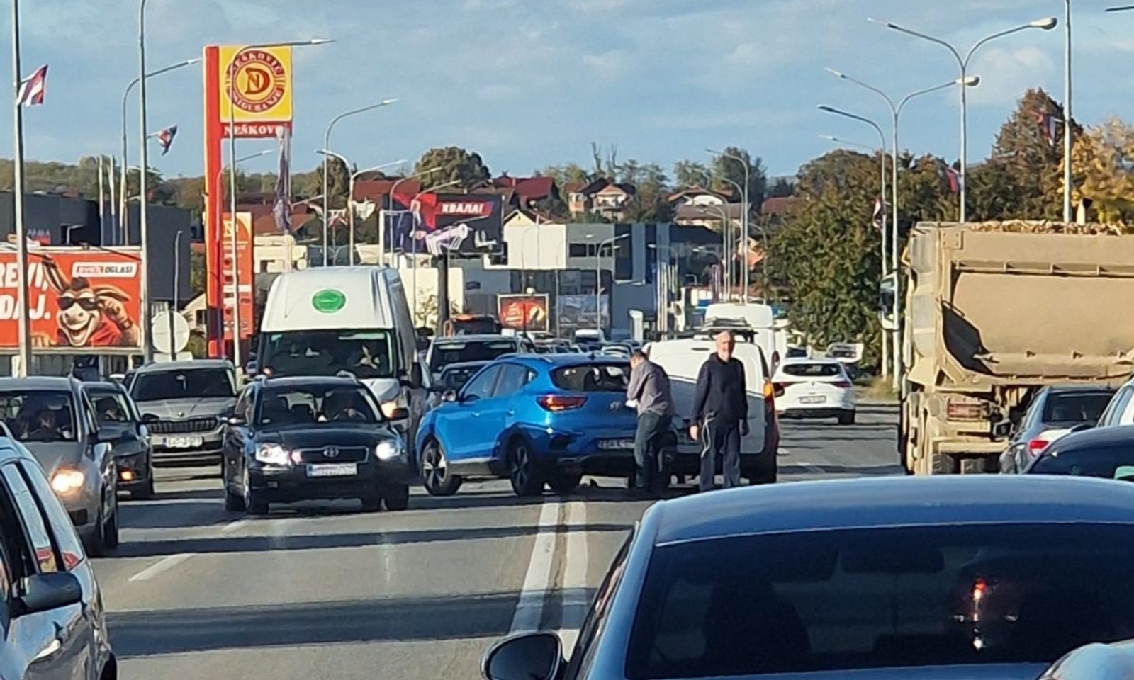 Gužve na tranzitu u Banjaluci: Dva udesa paralisala saobraćaj