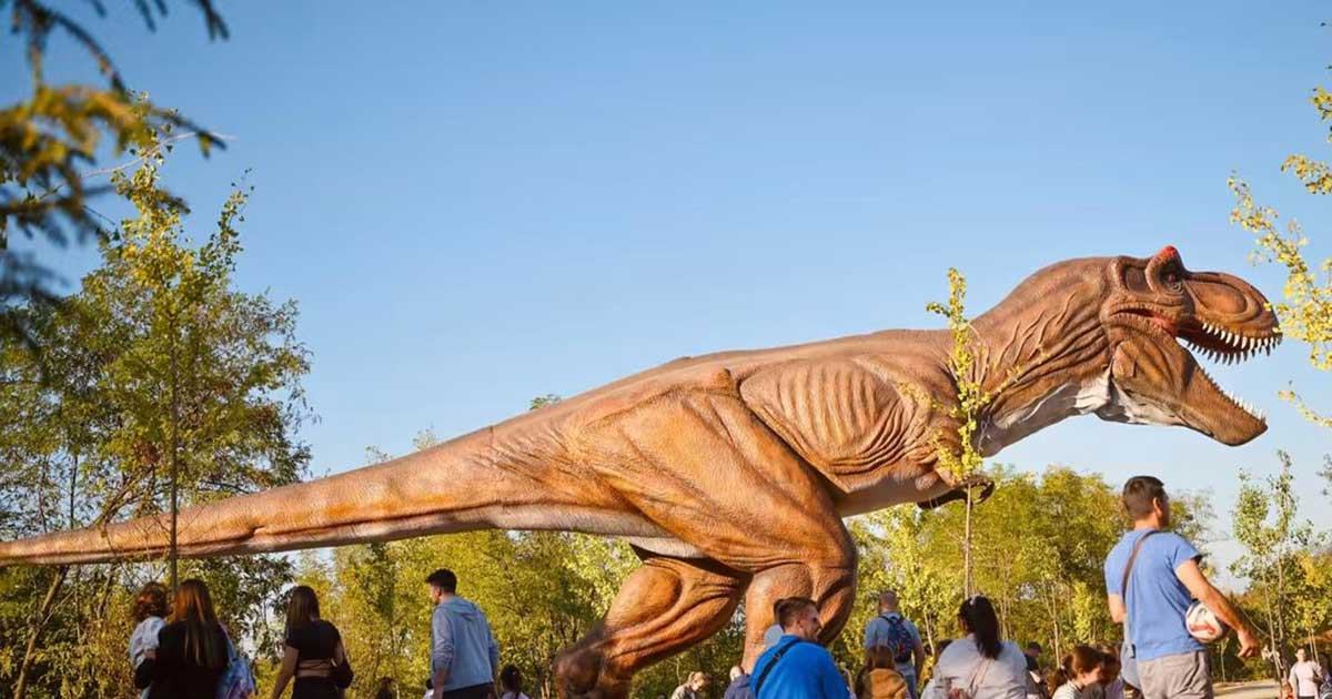 Dino-park u Krčmaricama privukao ogroman broj posjetilaca